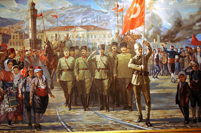Ahmet Ziya Akbulut, Türk Ordusunun İzmir'e Girişi